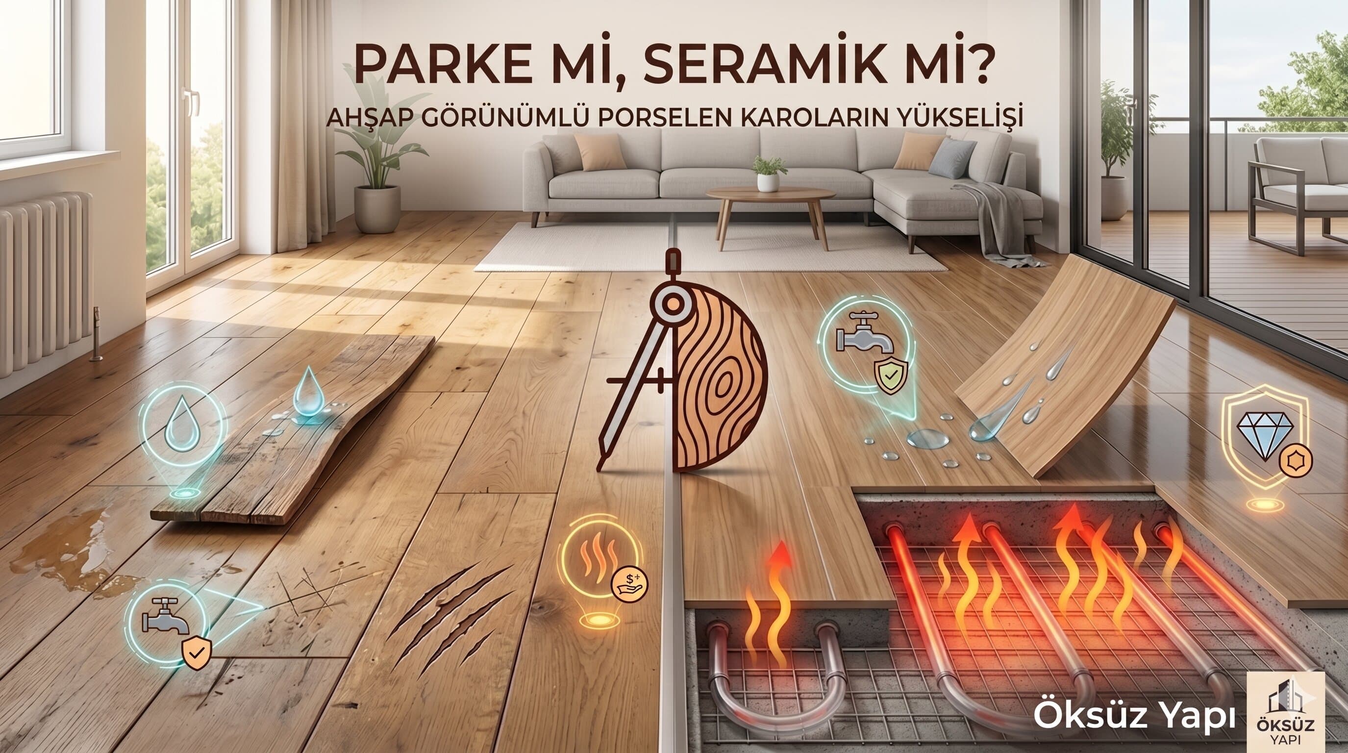 Parke mi, Seramik mi? Ahşap Görünümlü Porselen Seramiklerin Yükselişi