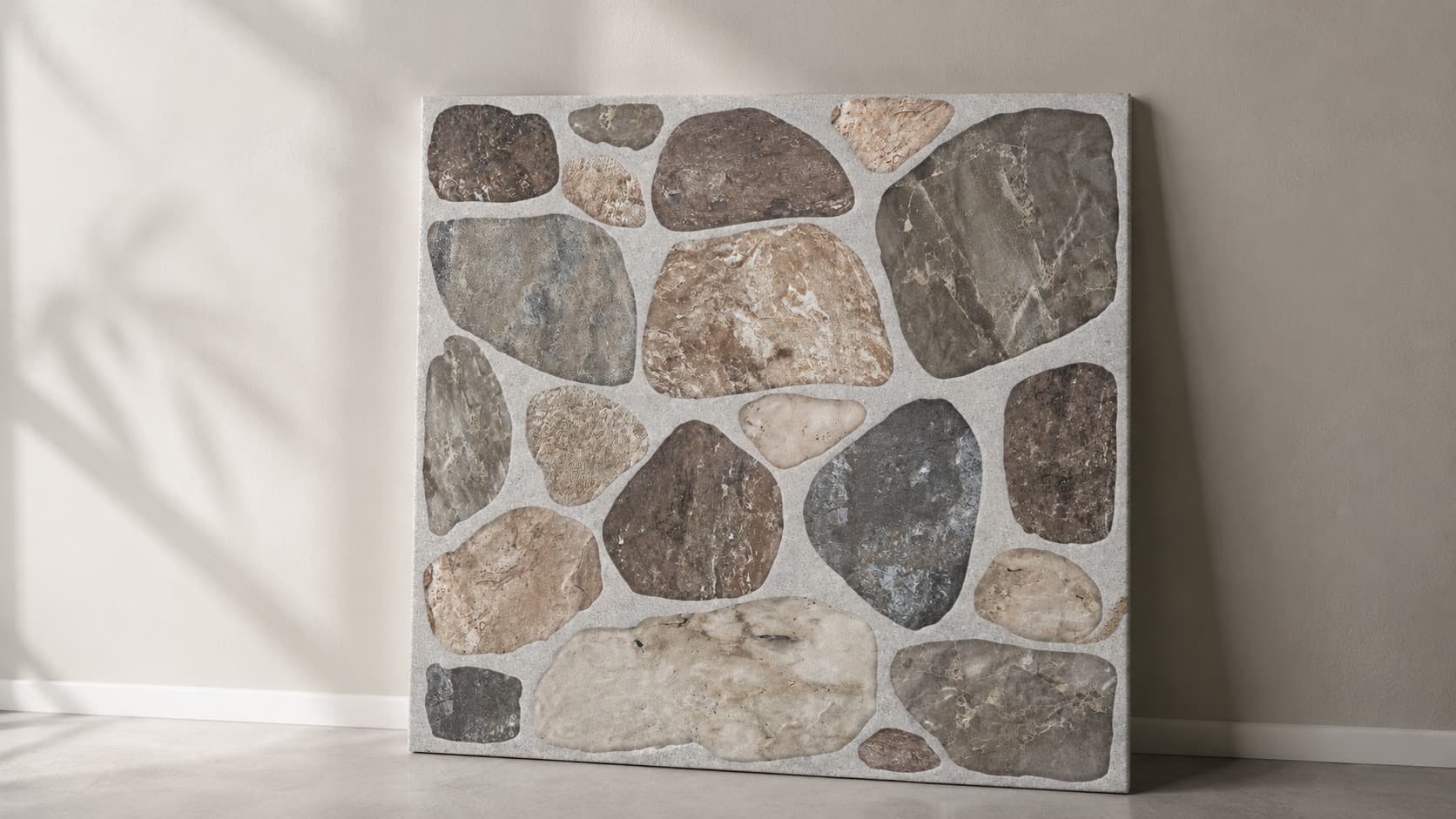 AGREGA 45x45 taş görünüm porselen — Yurtbay | Öksüz Seramik Hatay