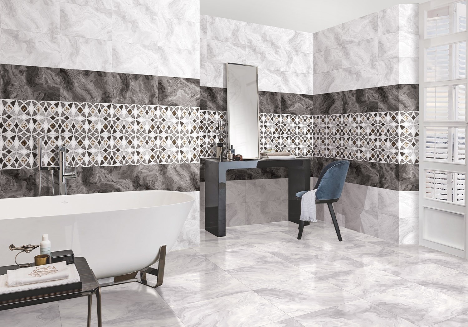 HERA 30x60 parlak porselen — Anka | Öksüz Seramik Hatay