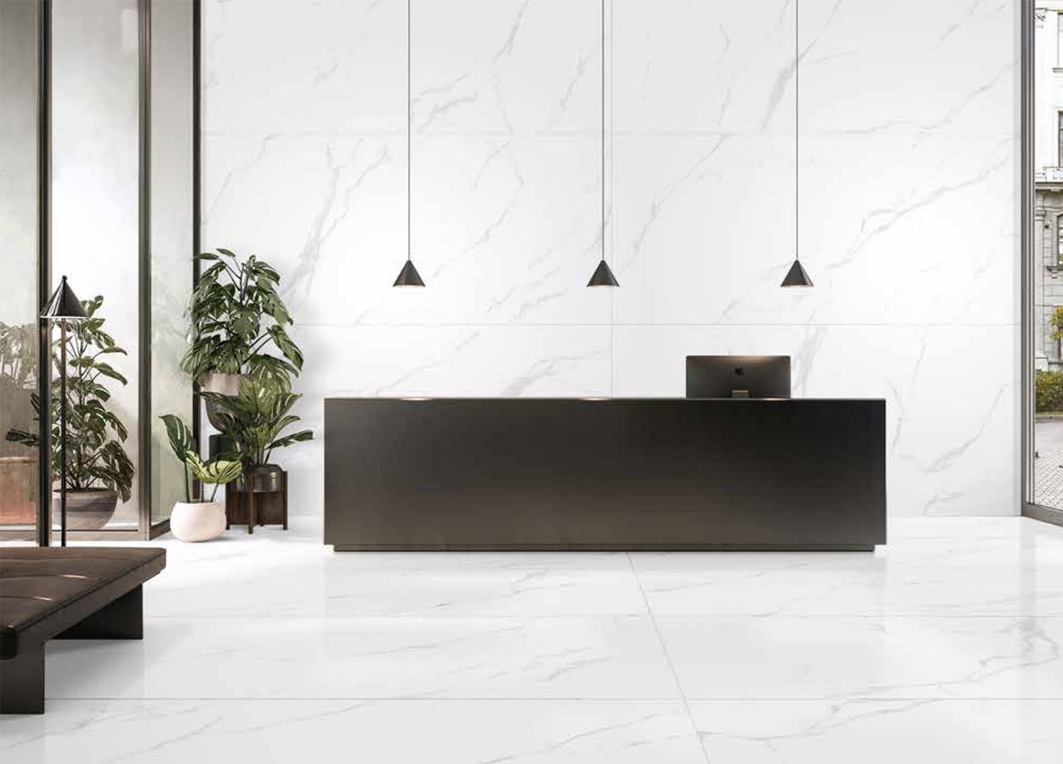 CLASSIC CARRARA 30x60 parlak porselen — Anka (duvarda döşeli görünüm) | Öksüz Seramik Hatay