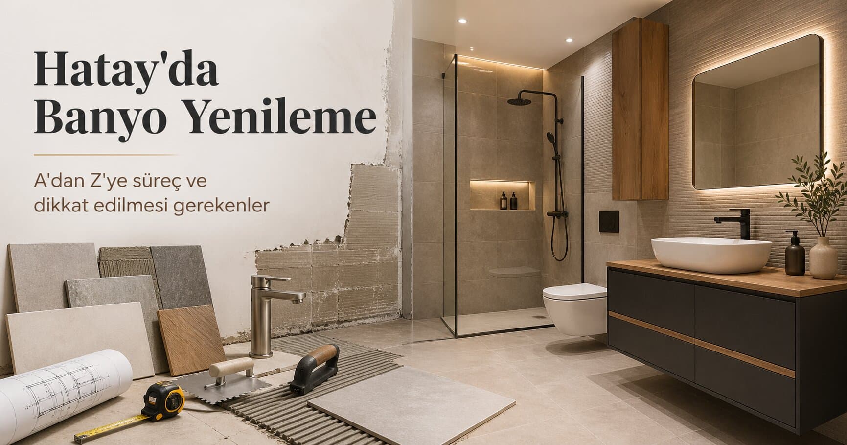 Banyo Yenileme: A'dan Z'ye Süreç ve Dikkat Edilmesi Gerekenler